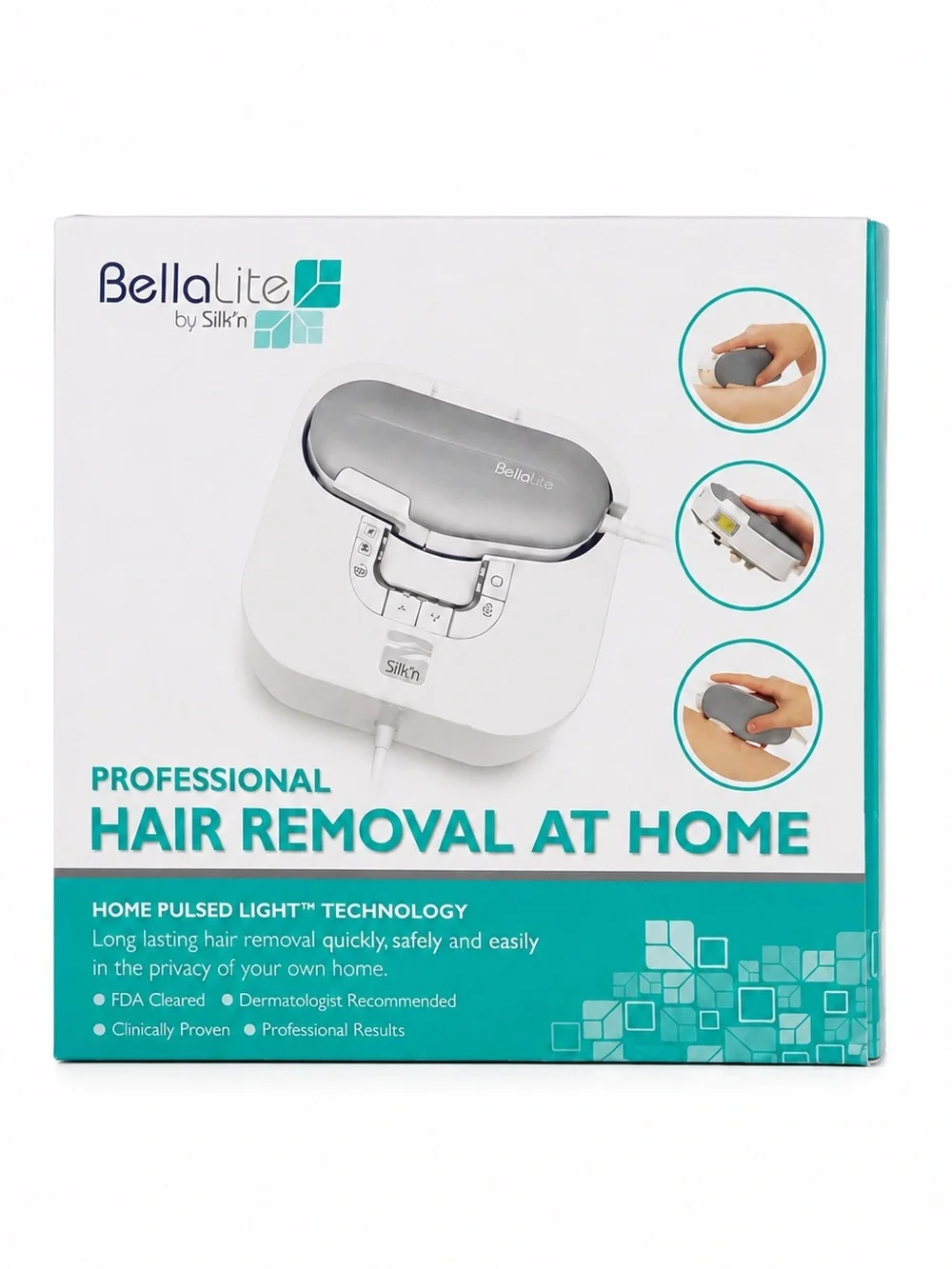 Silk’n BellaLite Professional HPL Hair Removal System NEW + 2 Cartridges
